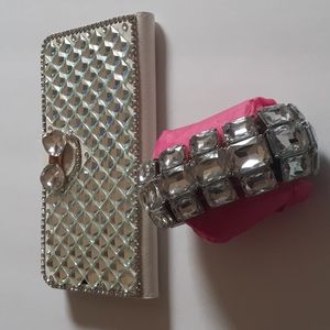 Bracelet and cellphone case